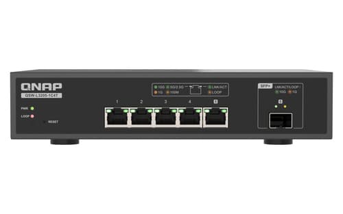 QSW-L3205-1C4T 4 ports 10Gbps 1 port 1 — view 1