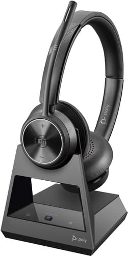 Poly Savi 7320 - Headset - DECT - wireless - Certified for Microsoft Teams