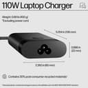 HP USB-C 110W Laptop Charger thumbnail 3