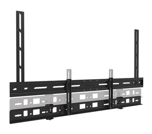 Neomounts AV30-500BL - Mounting kit (mount bracket) - for video bar - universal - black - screen size: 43"-110" - VESA-mountable — view 9