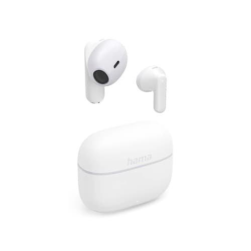 Hama Freedom Light II Bluetooth Headphones, TWS Earbuds, Microphone, White
