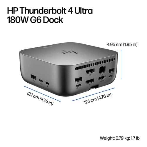 *Non Cancellable/Non Returnable (NCNR)* HP THUNDERBOLT 4 ULTRA 180W G6 DOCK — view 7