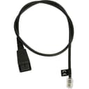 Jabra - Headset cable - RJ-11 male to Quick Disconnect male thumbnail 1