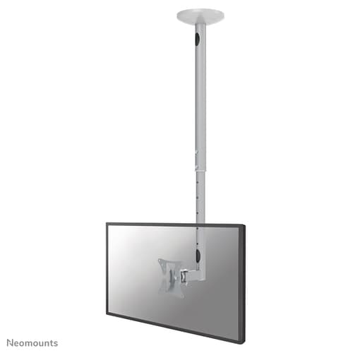 Neomounts FPMA-C050 - Bracket - full-motion - for LCD display - silver - screen size: 10"-30" - ceiling mountable