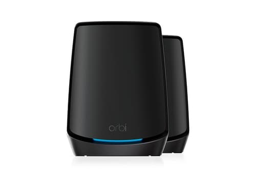 NETGEAR Orbi 860 Series RBK862SB - Wi-Fi system - (router, extender) - up to 4,500 sq.ft - mesh 10GbE - Wi-Fi 6 - Tri-Band