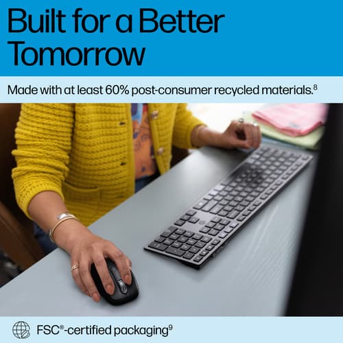 HP 725 Multi-Device Rchrgbl WL KBD — view 7