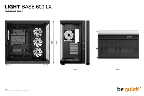LIGHT BASE 600 LX ARGB ATX CASE GLAS — view 11