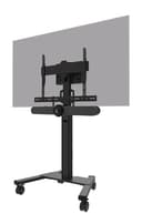 Neomounts AV30-500BL - Mounting kit (mount bracket) - for video bar - universal - black - screen size: 43"-110" - VESA-mountable thumbnail 2