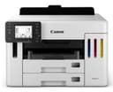 Canon MAXIFY GX5550 A4 Colour Print Only Printer. Refillable Inktank printer. 600 Sheet Capacity, 2x 250 Sheet Cassetts, 100 Sheet Feeder. 24ipm mono, 15ipm colour. USB/WIFI/Ethernet. MacOS/Windows/IOS/Android/ChromeOSWeight: 14.54 KG thumbnail 1