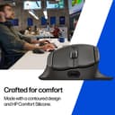 HP 785M - Mouse - right-handed - optical - 6 buttons - wireless - Bluetooth, 2.4 GHz - USB wireless receiver - black thumbnail 4