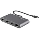 StarTech.com Thunderbolt 3 Mini Dock - Portable Dual Monitor w/ DP 4K 60Hz - 2X USB-A Hub (3.2/2.0), GbE - 28cm Cable - TB3 Multiport Adapter - Mac/Windows�- Upgraded Version of TB3DKM2DP (TB3DKMDPL) - Docking station - Thunderbolt 3 - 2 x DP - 1GbE thumbnail 2