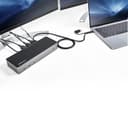 StarTech.com USB-C & USB-A Dock, Hybrid Universal Triple Monitor Laptop Docking Station w/ DisplayPort & HDMI 4K 60Hz, 85W Power Delivery, 6x USB Hub, Ethernet, Audio, USB 3.1 Gen 2 10Gbps