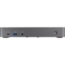 StarTech.com USB-C & USB-A Dock, Hybrid Universal Triple Monitor Laptop Docking Station w/ DisplayPort & HDMI 4K 60Hz, 85W Power Delivery, 6x USB Hub, Ethernet, Audio, USB 3.1 Gen 2 10Gbps