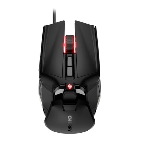 CHERRY MC 9620 FPS - Mouse - ergonomic - optical - 9 buttons - wired - USB - black