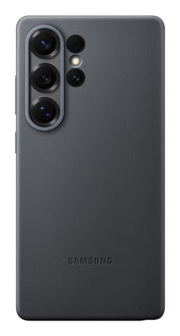 S25 ULTRA FAUX LEATHER CASE BLK