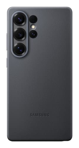 S25 ULTRA FAUX LEATHER CASE BLK