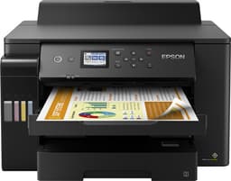 Epson EcoTank ET-16150 ET 16150 ET16150 - Printer - colour - Duplex - ink-jet - A3 - 4800 x 1200 dpi - up to 25 ppm (mono) / up to 25 ppm (colour) - capacity: 550 sheets - USB 2.0, Gigabit LAN, Wi-Fi - black