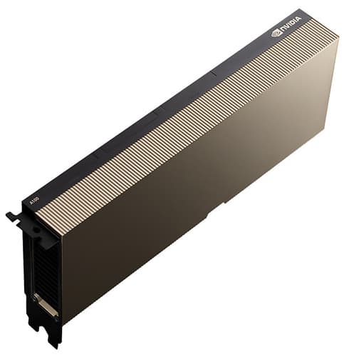 NVIDIA A100 - GPU computing processor - A100 Tensor Core - 40 GB HBM2 - PCIe 4.0 x16 - fanless - for ThinkAgile HX7530 Appliance, MX3530-H Hybrid Appliance, MX3531-H Hybrid Certified Node