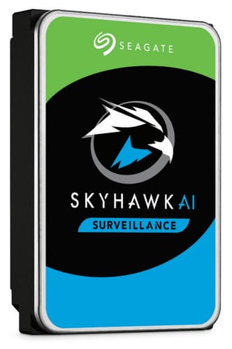 Seagate SkyHawk AI ST8000VE001 - Hard drive - 8 TB - internal - 3.5" - SATA 6Gb/s - buffer: 256 MB - with 3 years Seagate Rescue Data Recovery