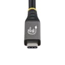StarTech.com - USB cable - USB-C (M) to USB-C (M) - USB 3.2 / USB4 / Thunderbolt 3 / Thunderbolt 4 / DisplayPort - 4K120Hz support, rugged, flexible, passive - black thumbnail 4