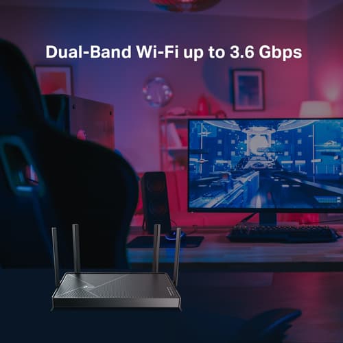 TP-Link Archer BE230 Wi-Fi 7 router — view 6