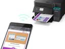 Epson EcoTank ET-3950 - Multifunction printer - colour - ink-jet - ITS - A4 (210 x 297 mm) (original) - A4/Letter (media) - up to 18 ppm (printing) - 250 sheets - USB, LAN, Wi-Fi(ac) - black thumbnail 4