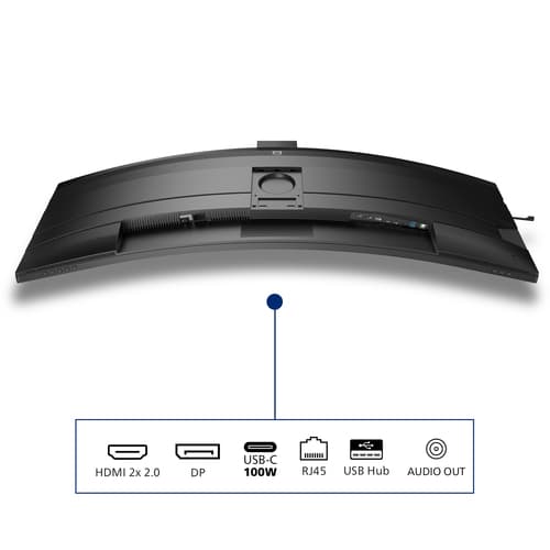 Philips 49B2U6903CH - 6000 Series - LED monitor - curved - 49" — view 6