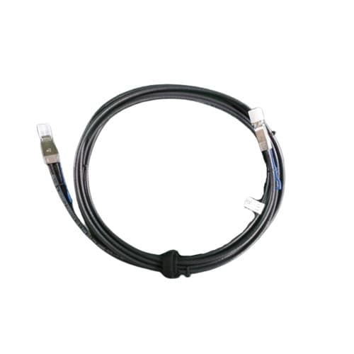 Dell - SAS external cable - SAS 12Gbit/s - 36 pin 4x Shielded Mini MultiLane to 36 pin 4x Shielded Mini MultiLane - 2 m - for PowerVault MD1400, MD1420, Storage SC400, SC420 — view 1