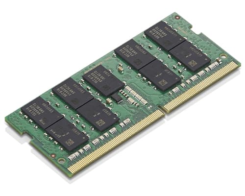 Lenovo - DDR4 - module - 16 GB - SO-DIMM 260-pin - 2933 MHz / PC4-23400 - 1.2 V - unbuffered - ECC - for ThinkPad P1 Gen 3, P15 Gen 1, P15v Gen 1, P17 Gen 1, T15g Gen 1
