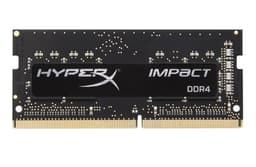 HyperX Impact - DDR4 - module - 16 GB - SO-DIMM 260-pin - 2666 MHz / PC4-21300 - CL16 - 1.2 V - unbuffered - non-ECC