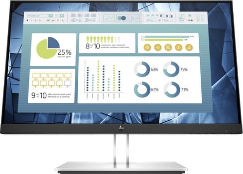 HP E22 G4 - E-Series - LED monitor - 22" (21.5" viewable) - 1920 x 1080 Full HD (1080p) @ 60 Hz - IPS - 250 cd/m� - 1000:1 - 5 ms - HDMI, VGA, DisplayPort - black - for Elite 600 G9, 800 G9, EliteBook 745 G5, 830 G6, Pro 260 G9, 290 G9, ZBook Firefly 14 G9