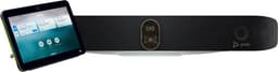 Poly Studio X72 - Without power cord - video conferencing kit (video bar, Poly TC10 touch controller) - Zoom Certified, Certified for Microsoft Teams - black - TAA Compliant