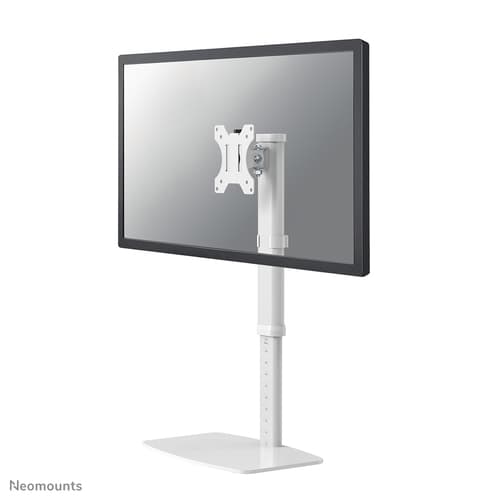 Neomounts FPMA-D890 - Stand - full-motion - for LCD display - white - screen size: 10"-30" - desktop stand, desk-mountable — view 1