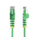 StarTech.com 15m Green Slim CAT6 Ethernet Cable, Snagless, 28AWG, LSZH - Patch cable - RJ-45 (M) to RJ-45 (M) - 15 m - 3.6 mm - UTP - CAT 5/5e/6 - IEEE 802.3bt - snagless, halogen-free, stranded copper - green thumbnail 2
