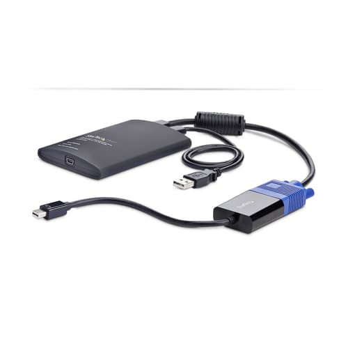 StarTech.com Portable Laptop Crash Cart Adapter, USB/VGA/Mini DisplayPort KVM Console, File Transfer and Video Capture - KVM switch - 1 x KVM port(s) - 1 local user - desktop - TAA Compliant — view 4