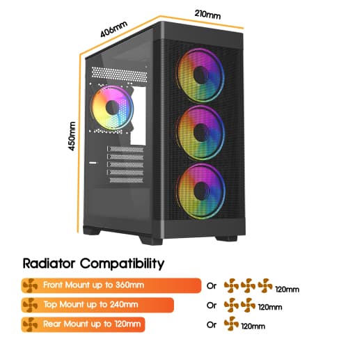 VIDA Zephyr V2 Tower Black — view 14