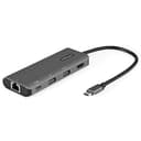 StarTech.com USB C Multiport Adapter, 10Gbps USB Type-C Mini Dock with 4K 30Hz HDMI, 100W Power Delivery Passthrough, 3-Port USB Hub, GbE, Portable USB 3.1/3.2 Gen 2 Laptop Dock, 10" Cable