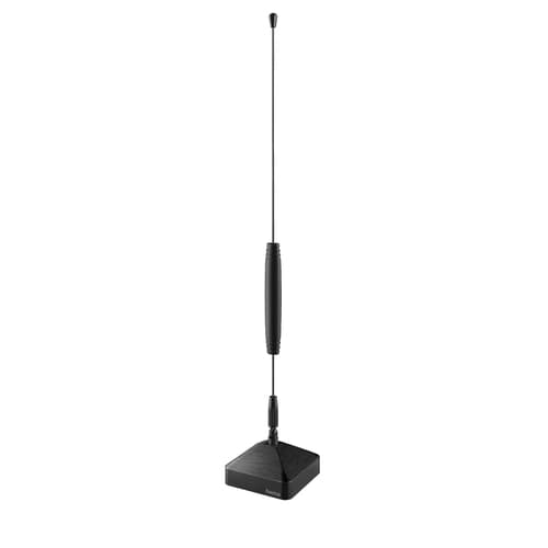 Hama Basic Indoor Aerial for DAB+, DAB, DVB-T2, FM, Passive, Bar, 36cm, Black