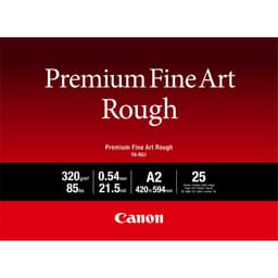 Canon Premium FA-RG1 - Cotton - rough - 21.5 mil - A2 (420 x 594 mm) - 320 g/m� - 25 sheet(s) fine art paper - for imagePROGRAF PRO-1000