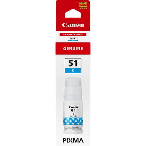 Canon GI 51 C - Cyan - original - ink refill - for PIXMA G1520, G2520, G2560, G3520, G3560