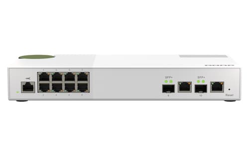 QNAP QSW-M2108-2C - Switch - Managed - 2 x 10 Gigabit SFP+ + 8 x 2.5GBase-T - desktop