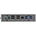 StarTech.com USB-C USB-A Dock, Hybrid Universal USB 3.0 Docking Station for USB-C or USB-A Laptop, Dual Monitor 4K 60Hz HDMI/DisplayPort, 6x USB-A Hub, Gigabit Ethernet, USB 3.1/3.2 Gen 1 - Dual 4K USB-C Dock (DK30A2DHUUE) - Docking station - USB - 2 x HDMI, 2 x DP - 1GbE - 40 Watt