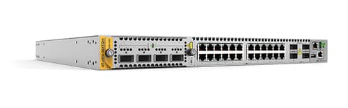 Allied Telesis AT X950-28XTQM - Switch - L3 - Managed - 24 x 1/2.5/5/10GBase-T + 4 x 40/100 Gigabit QSFP+ / QSFP28 - rack-mountable - with 1 year Net Cover support
