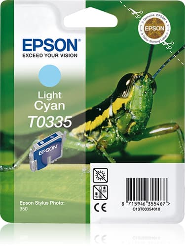 Epson T0335 - Print cartridge - 1 x light cyan - 440 pages