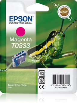 Epson T0333 - Print cartridge - 1 x magenta - 440 pages