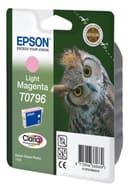 Epson T0796 - Print cartridge - 1 x light magenta - blister with RF alarm thumbnail 2