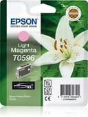 Epson Ink Cartridges, Ultrachrome K3, T0596, Lily, Singlepack, 1 x 13.0 ml Light Magenta thumbnail 1