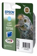 Epson Ink Cartridges, Claria" Photographic, T0795, Owl, Singlepack, 1 x 11.1 ml Light Cyan thumbnail 2
