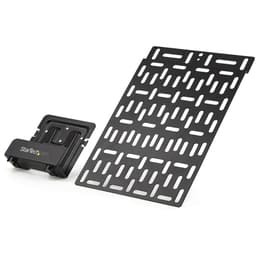 StarTech.com Universal TV Accessory Mount, Adjustable TV & Wall Mount Bracket, Media Players/Router/Modem/AV Switches & Extenders/Apple TV, Hidden Cable Box Mount Behind TV, 11lb (5kg) - Adjustable Cradle (MDBOXMNT) - Mounting kit - for media player - powder-coated steel - black - wall-mountable, TV mount - for P/N: FPWHANGER, FPWTLTPORT, MBLTVSTNDEC