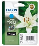 Epson Ink Cartridges, Ultrachrome K3, T0592, Lily, Singlepack, 1 x 13.0 ml Cyan thumbnail 2